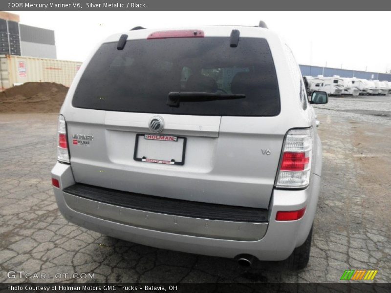 Silver Metallic / Black 2008 Mercury Mariner V6