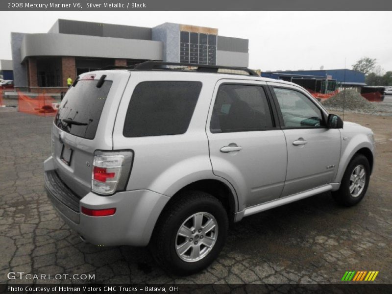 Silver Metallic / Black 2008 Mercury Mariner V6