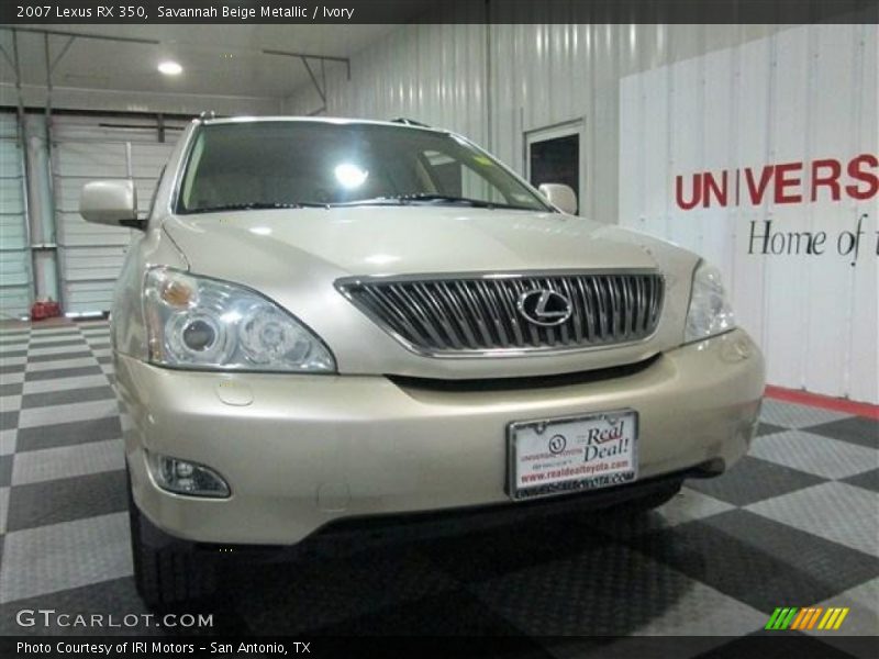 Savannah Beige Metallic / Ivory 2007 Lexus RX 350