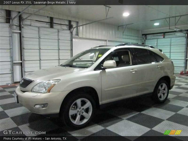 Savannah Beige Metallic / Ivory 2007 Lexus RX 350