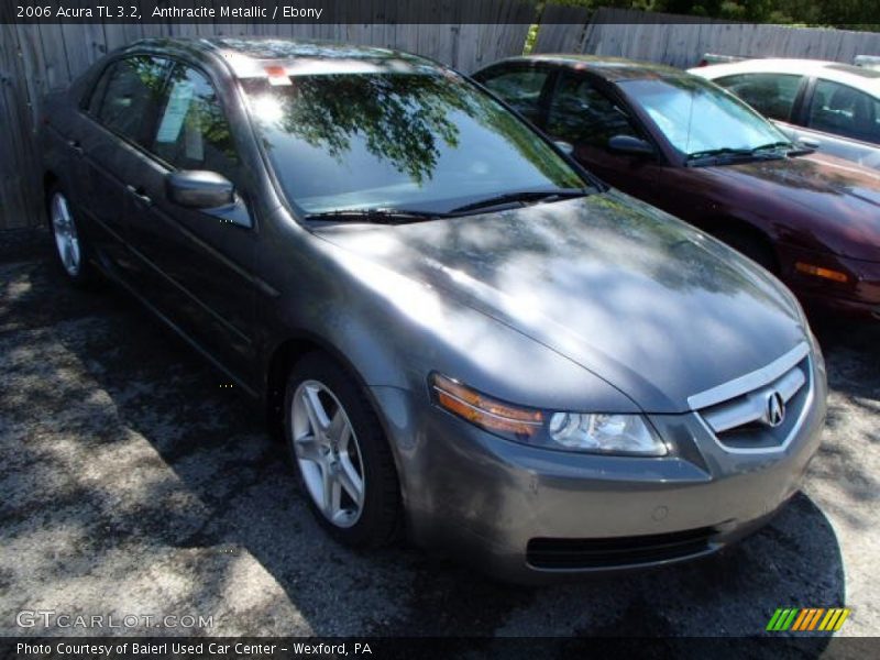 Anthracite Metallic / Ebony 2006 Acura TL 3.2