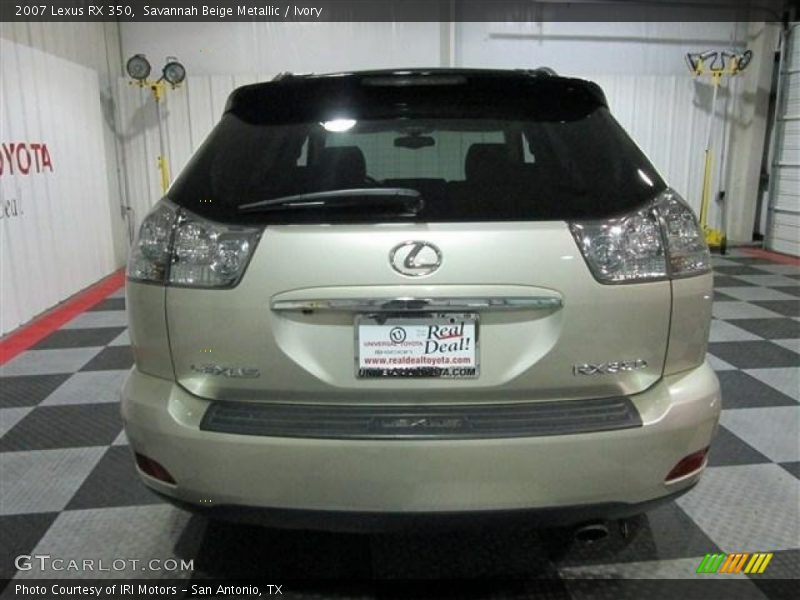 Savannah Beige Metallic / Ivory 2007 Lexus RX 350