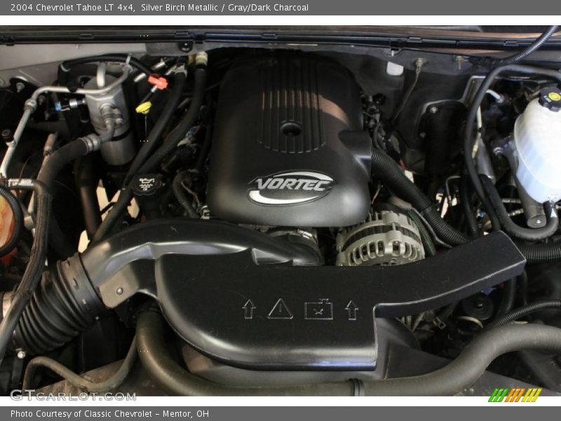 Silver Birch Metallic / Gray/Dark Charcoal 2004 Chevrolet Tahoe LT 4x4