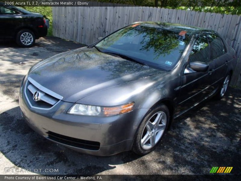 Anthracite Metallic / Ebony 2006 Acura TL 3.2