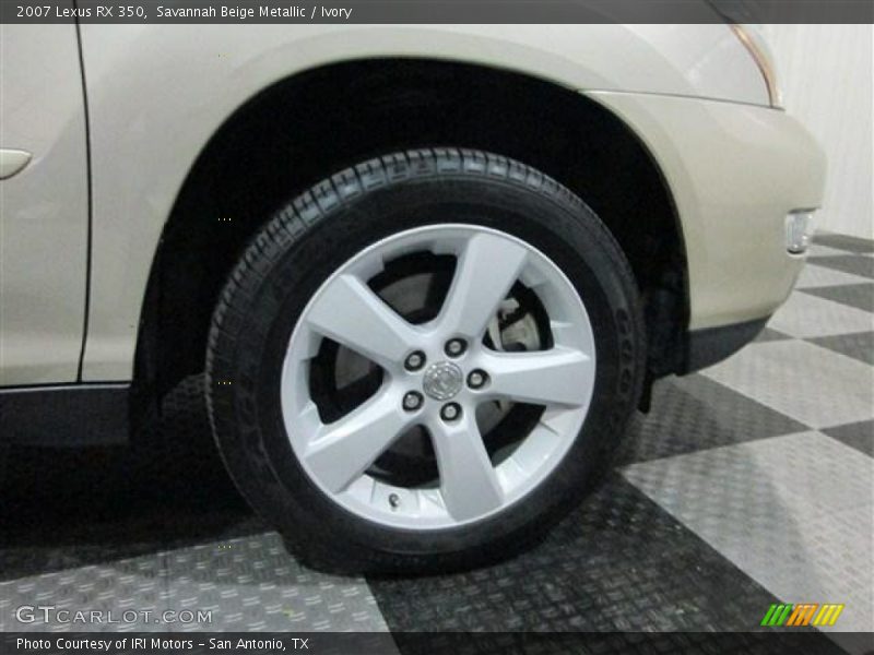 Savannah Beige Metallic / Ivory 2007 Lexus RX 350
