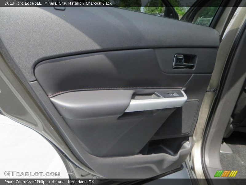 Mineral Gray Metallic / Charcoal Black 2013 Ford Edge SEL