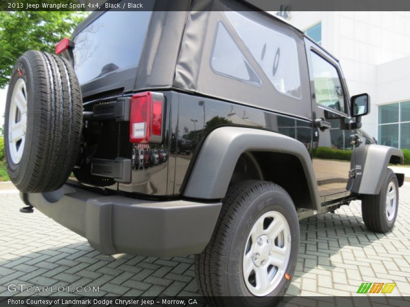 Black / Black 2013 Jeep Wrangler Sport 4x4