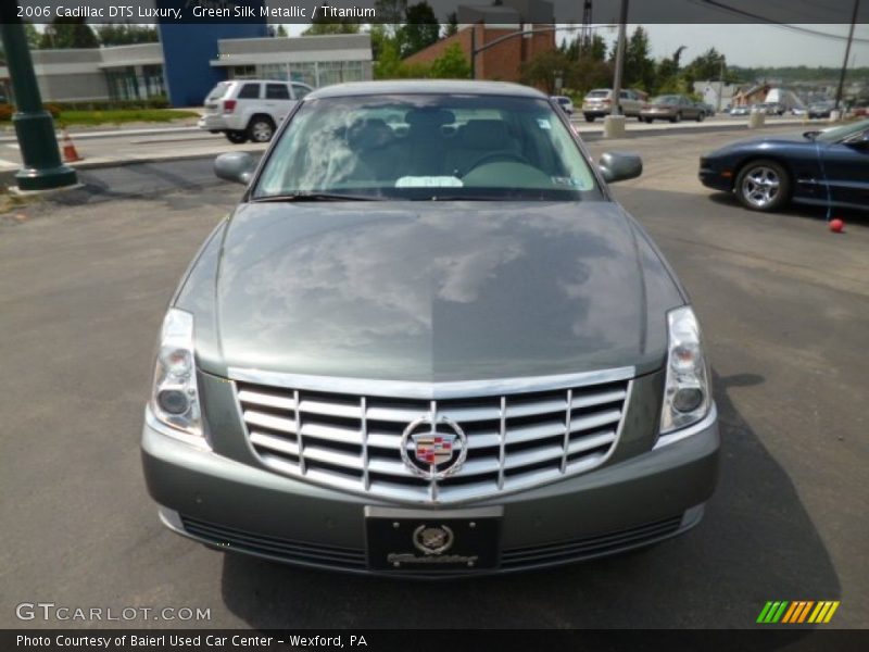 Green Silk Metallic / Titanium 2006 Cadillac DTS Luxury
