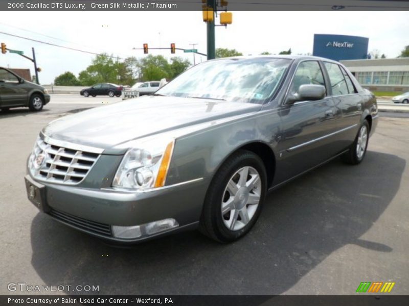 Green Silk Metallic / Titanium 2006 Cadillac DTS Luxury