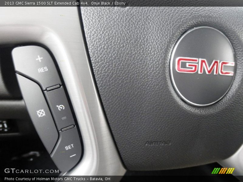 Onyx Black / Ebony 2013 GMC Sierra 1500 SLT Extended Cab 4x4