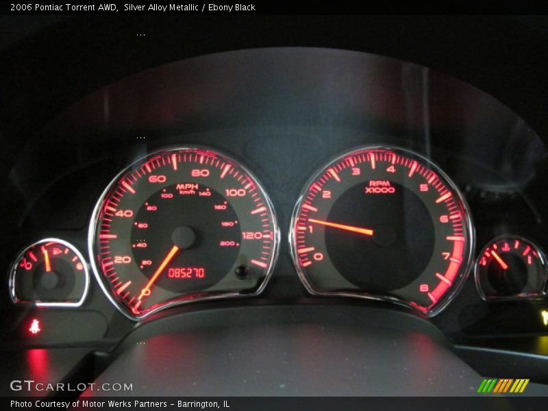 Silver Alloy Metallic / Ebony Black 2006 Pontiac Torrent AWD