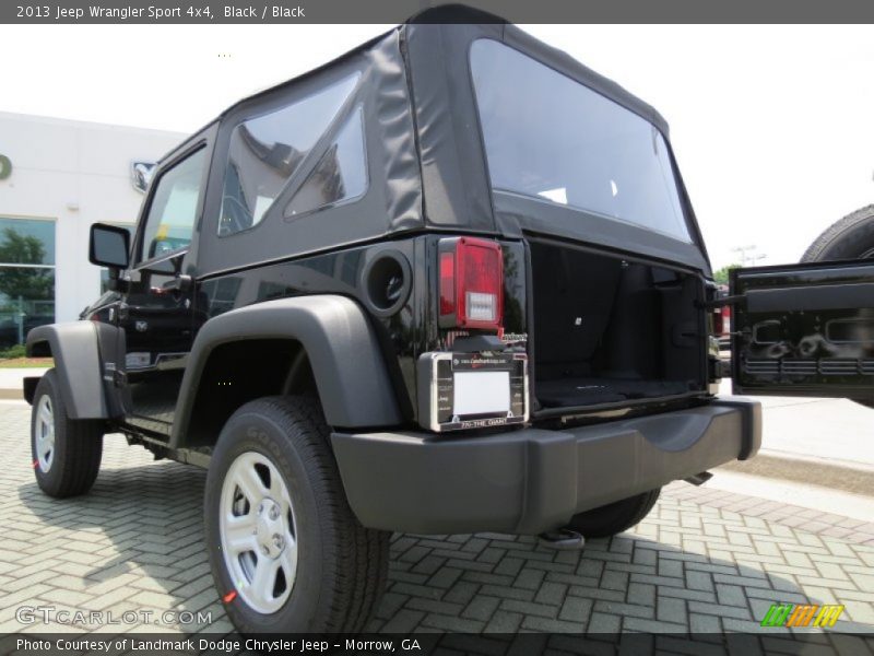 Black / Black 2013 Jeep Wrangler Sport 4x4