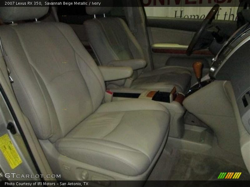 Savannah Beige Metallic / Ivory 2007 Lexus RX 350