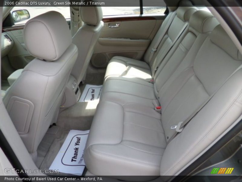 Green Silk Metallic / Titanium 2006 Cadillac DTS Luxury