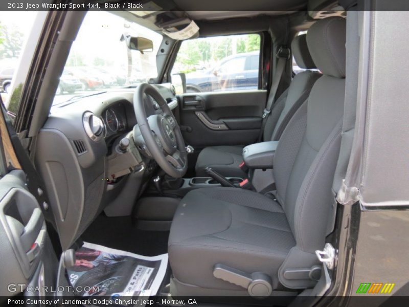 Black / Black 2013 Jeep Wrangler Sport 4x4