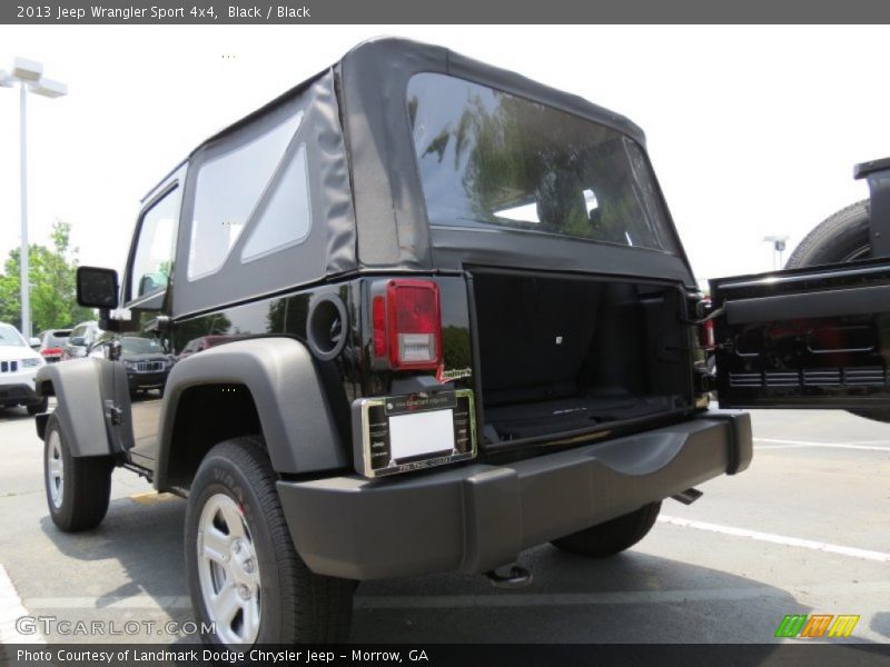 Black / Black 2013 Jeep Wrangler Sport 4x4