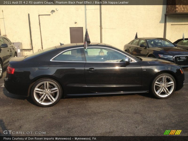 Phantom Black Pearl Effect / Black Silk Nappa Leather 2011 Audi S5 4.2 FSI quattro Coupe