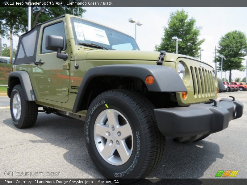 Front 3/4 View of 2013 Wrangler Sport S 4x4