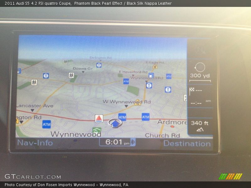 Phantom Black Pearl Effect / Black Silk Nappa Leather 2011 Audi S5 4.2 FSI quattro Coupe