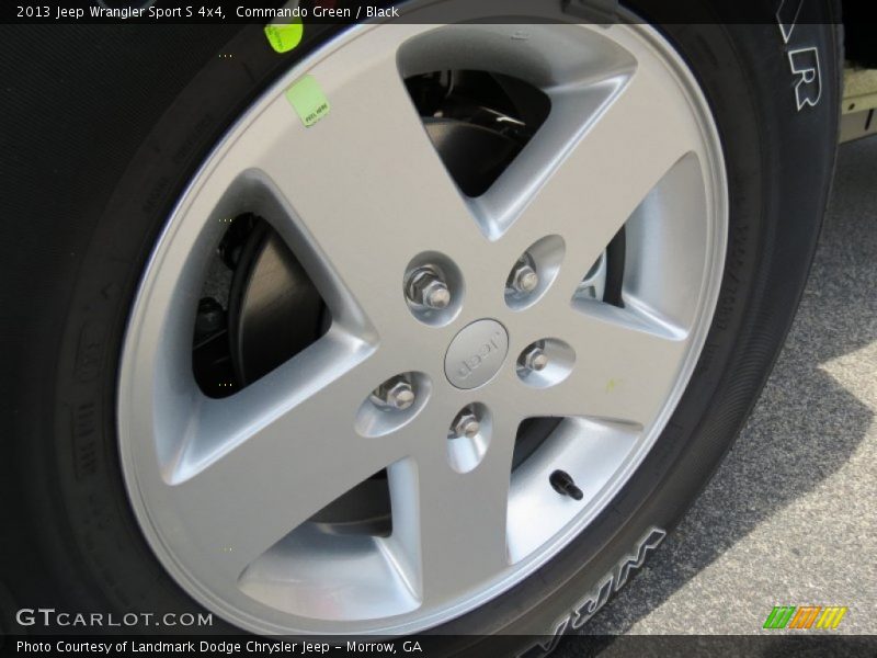 Commando Green / Black 2013 Jeep Wrangler Sport S 4x4