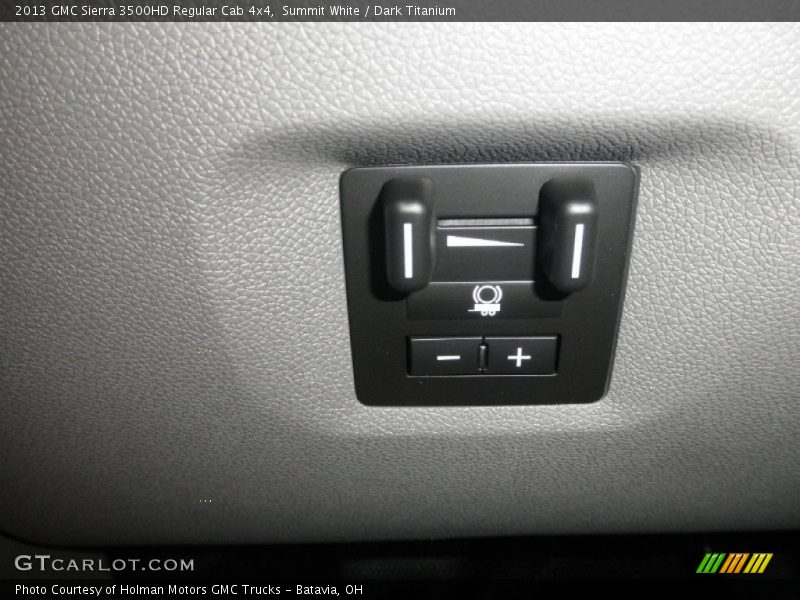 Summit White / Dark Titanium 2013 GMC Sierra 3500HD Regular Cab 4x4