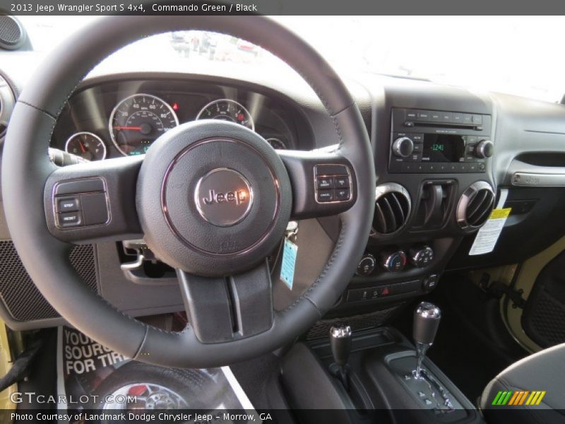 Dashboard of 2013 Wrangler Sport S 4x4