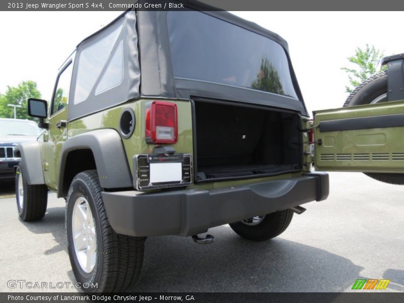Commando Green / Black 2013 Jeep Wrangler Sport S 4x4
