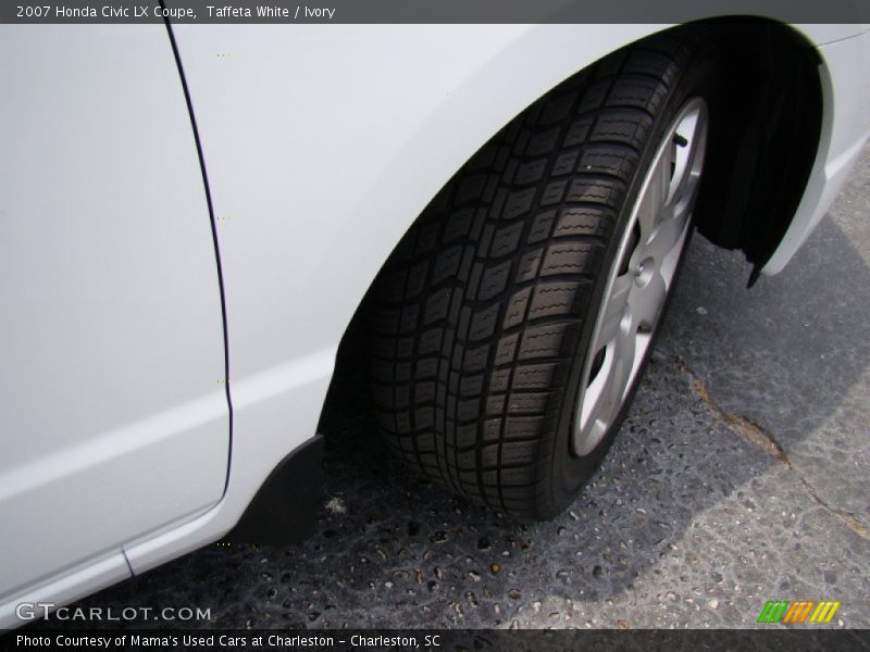 Taffeta White / Ivory 2007 Honda Civic LX Coupe