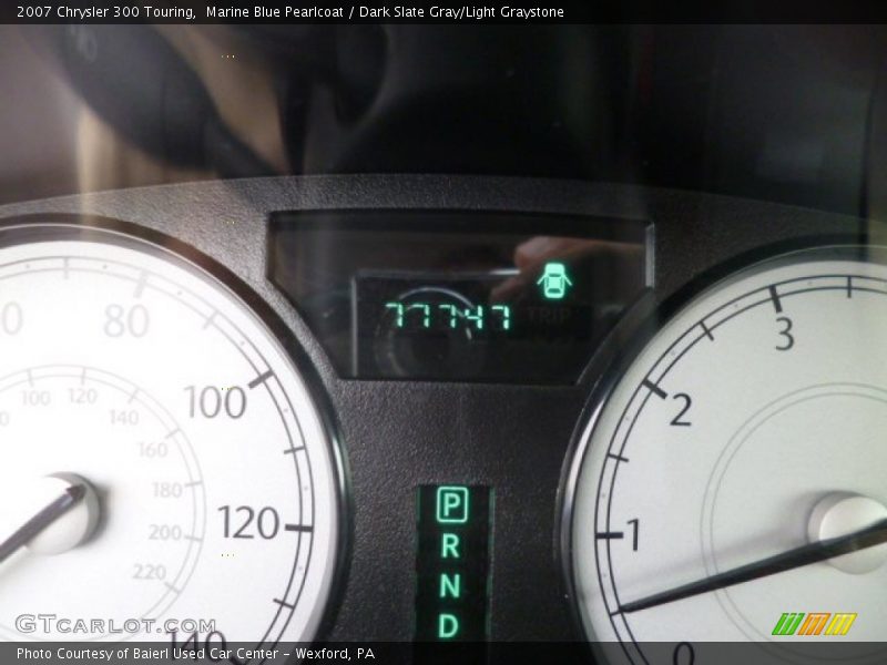 Marine Blue Pearlcoat / Dark Slate Gray/Light Graystone 2007 Chrysler 300 Touring