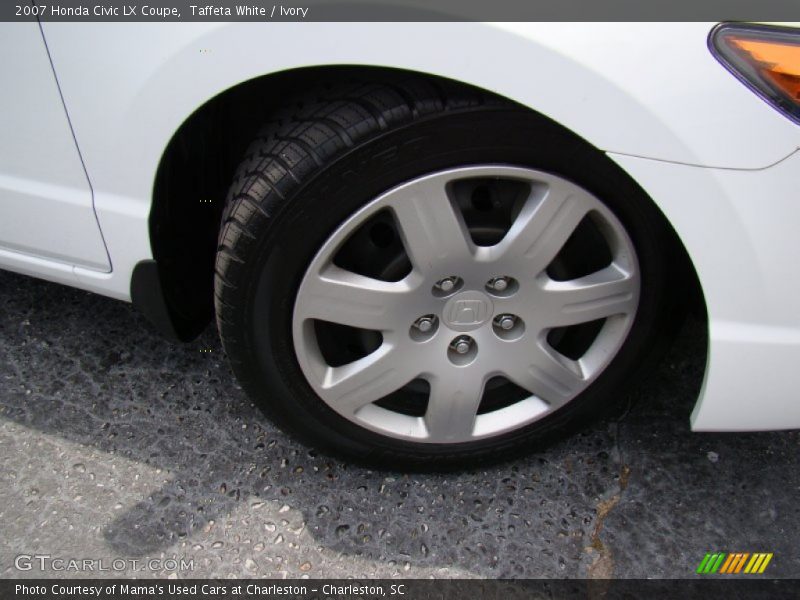 Taffeta White / Ivory 2007 Honda Civic LX Coupe