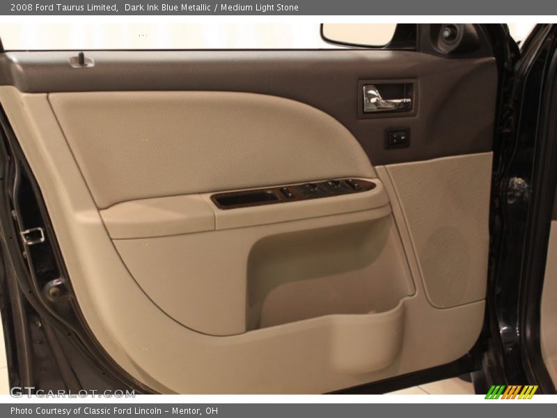 Dark Ink Blue Metallic / Medium Light Stone 2008 Ford Taurus Limited