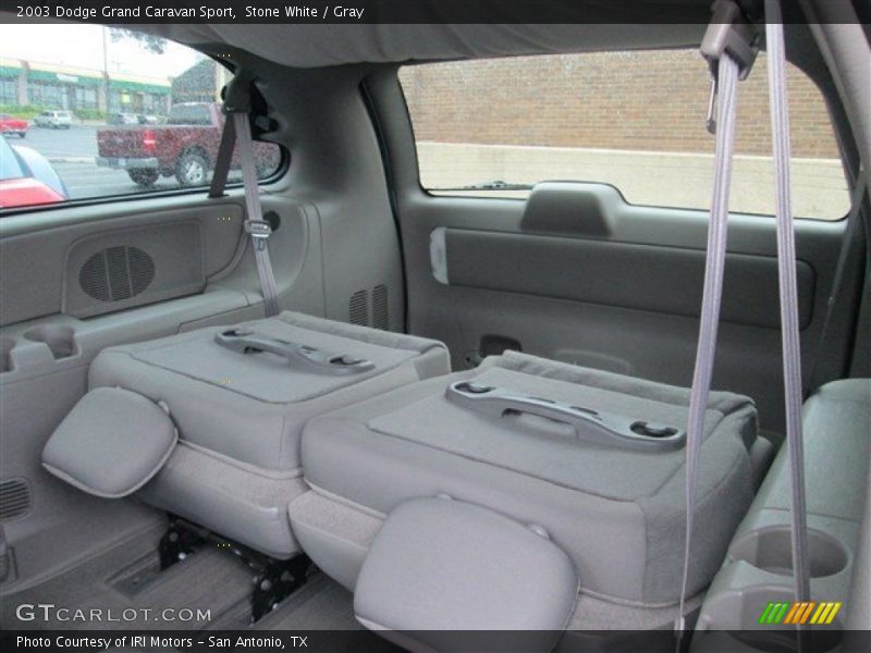 Stone White / Gray 2003 Dodge Grand Caravan Sport