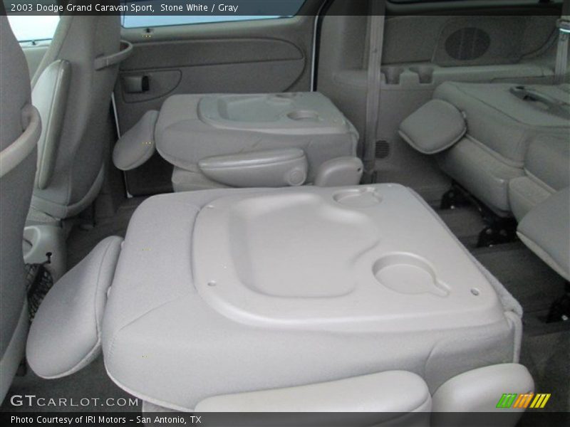 Stone White / Gray 2003 Dodge Grand Caravan Sport