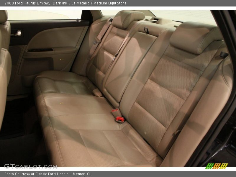 Dark Ink Blue Metallic / Medium Light Stone 2008 Ford Taurus Limited