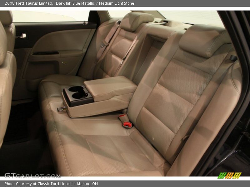 Dark Ink Blue Metallic / Medium Light Stone 2008 Ford Taurus Limited