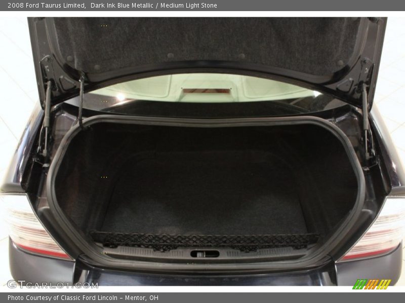 Dark Ink Blue Metallic / Medium Light Stone 2008 Ford Taurus Limited
