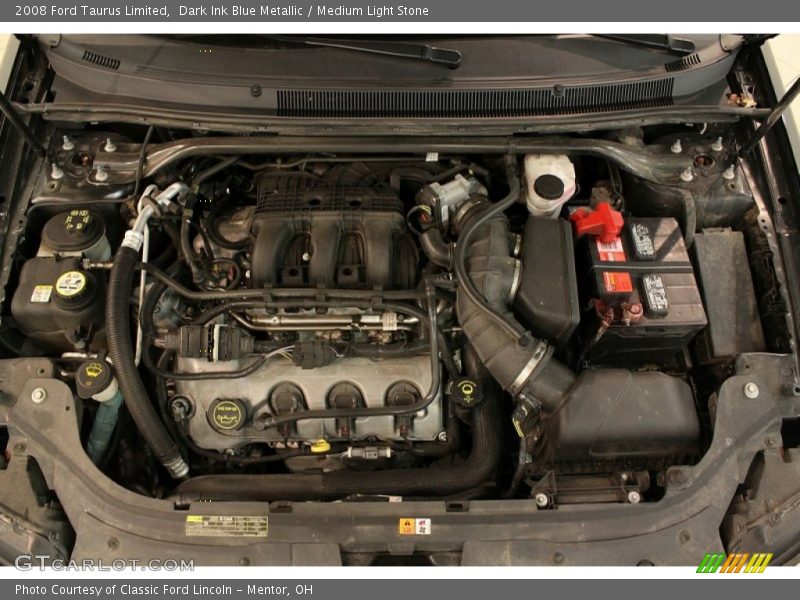Dark Ink Blue Metallic / Medium Light Stone 2008 Ford Taurus Limited