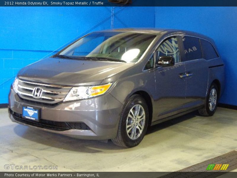 Smoky Topaz Metallic / Truffle 2012 Honda Odyssey EX