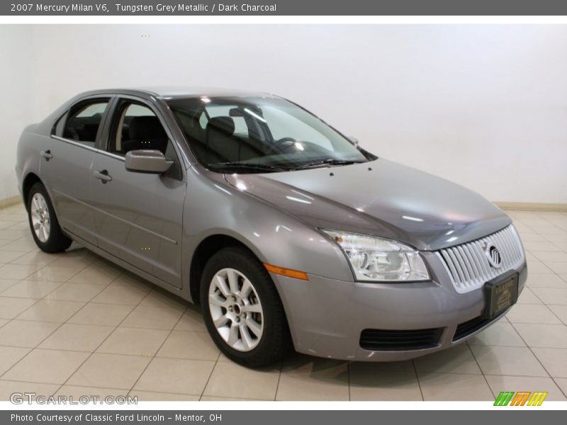Tungsten Grey Metallic / Dark Charcoal 2007 Mercury Milan V6