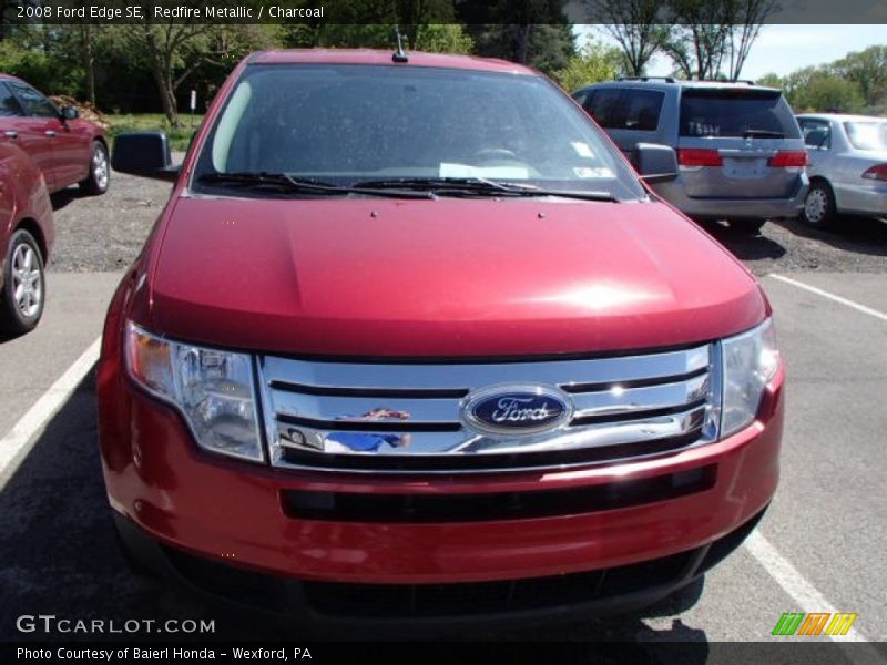 Redfire Metallic / Charcoal 2008 Ford Edge SE