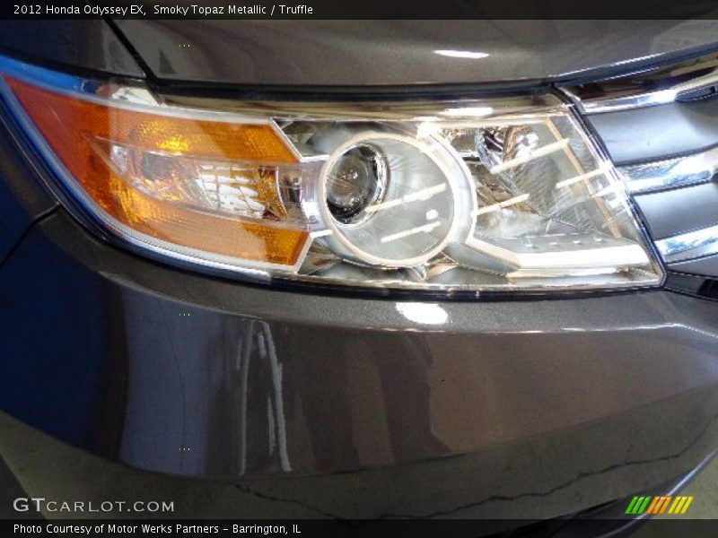 Smoky Topaz Metallic / Truffle 2012 Honda Odyssey EX