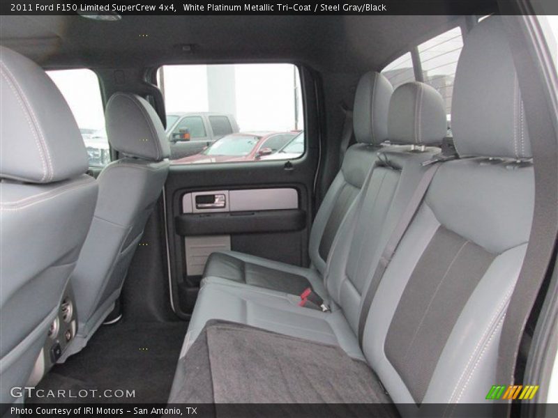 Rear Seat of 2011 F150 Limited SuperCrew 4x4