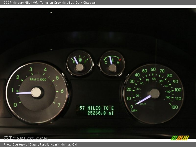  2007 Milan V6 V6 Gauges