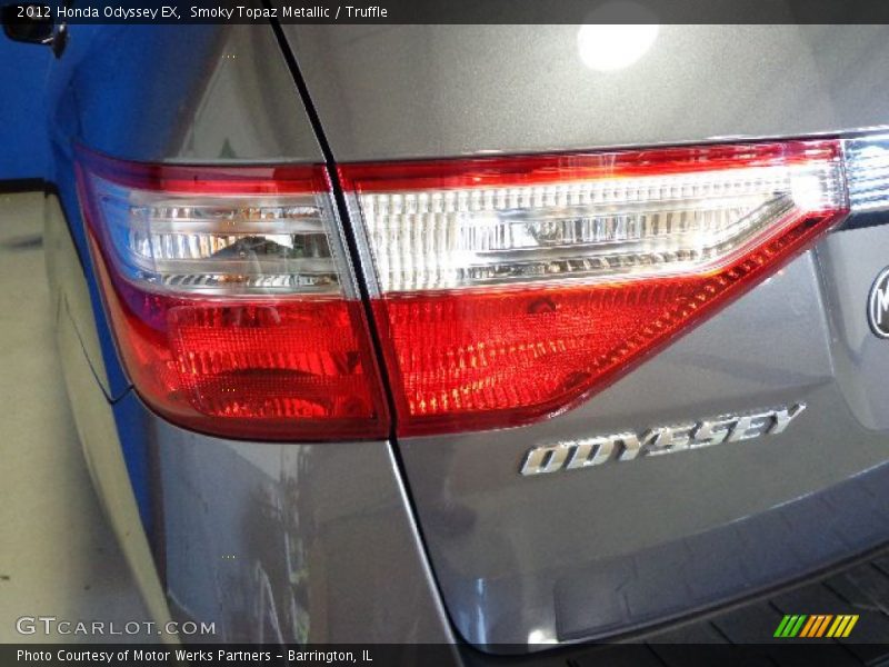Smoky Topaz Metallic / Truffle 2012 Honda Odyssey EX