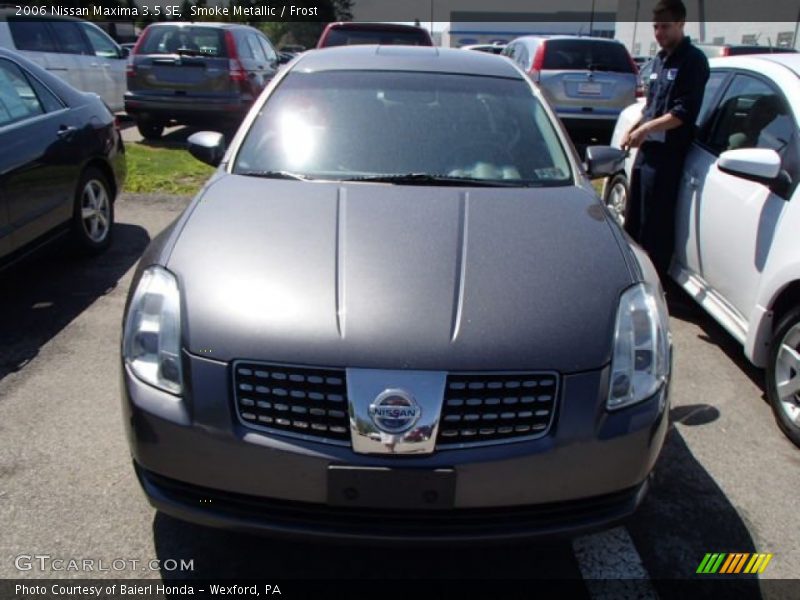 Smoke Metallic / Frost 2006 Nissan Maxima 3.5 SE