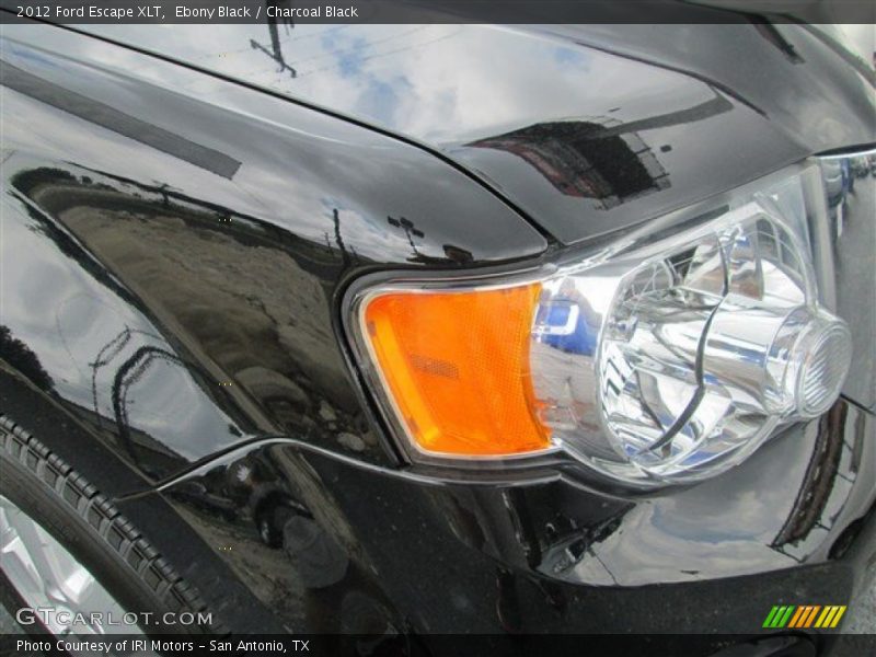 Ebony Black / Charcoal Black 2012 Ford Escape XLT