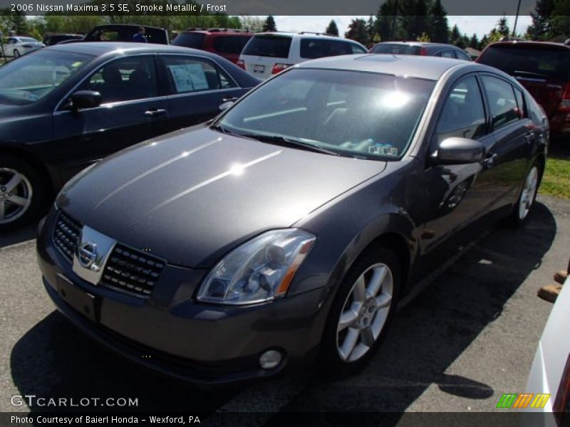 Smoke Metallic / Frost 2006 Nissan Maxima 3.5 SE