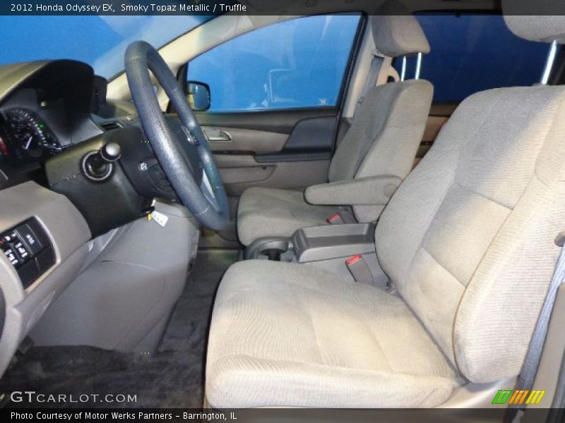 Smoky Topaz Metallic / Truffle 2012 Honda Odyssey EX