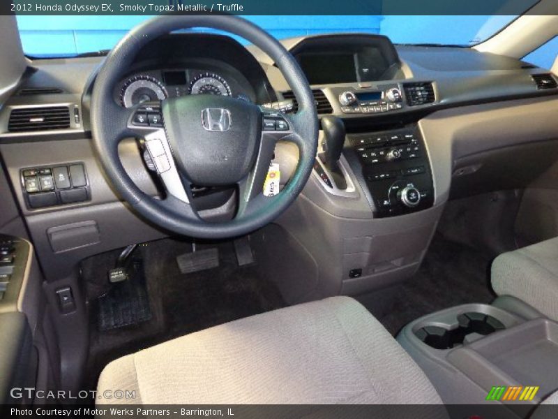 Smoky Topaz Metallic / Truffle 2012 Honda Odyssey EX