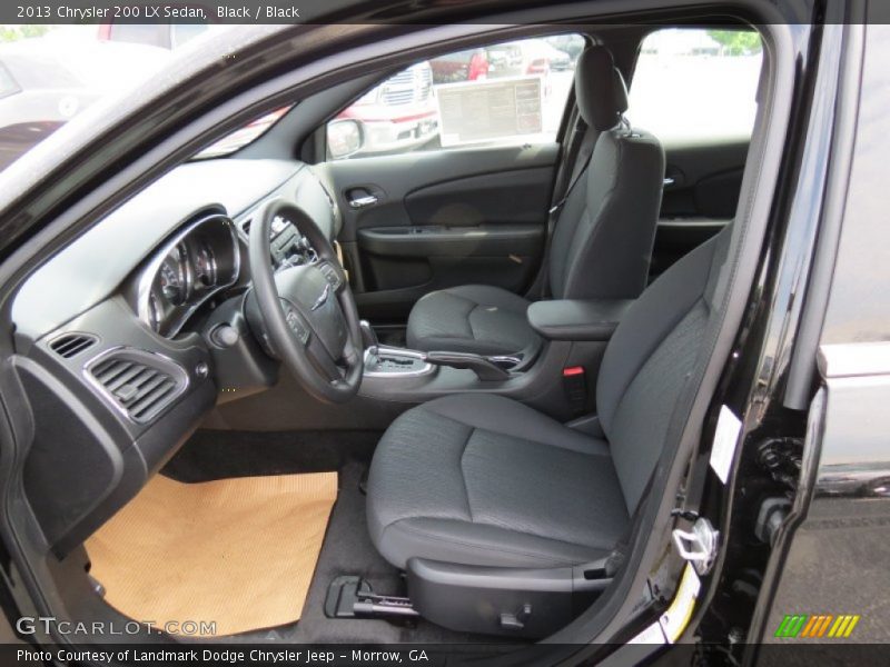  2013 200 LX Sedan Black Interior